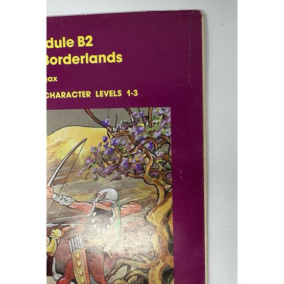 The Keep On The Borderlands 1st Print 1979 TSR Dungeons & Dragon B2 Module 9034 - Picture 5 of 10